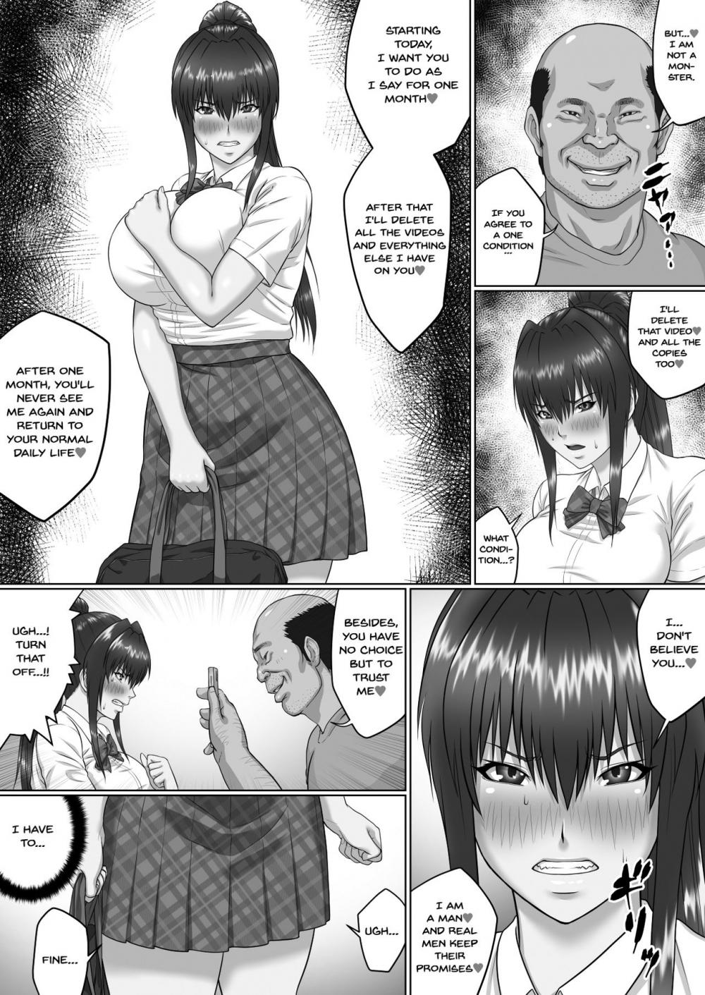 Hentai Manga Comic-A Woman Cant Get Away After Being Targeted By This Horny Old Man ~Senaga Saki Hen Vol. 2-Read-5